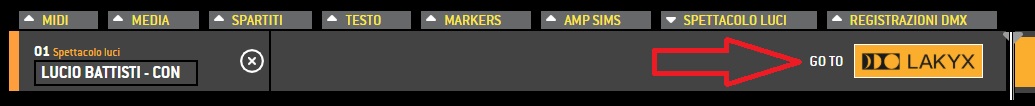 B.Beat Manager screen: generate light show