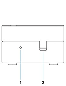 Top view of the LAKYX device